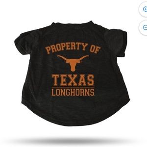 Sparo NWOT Texas Longhorns BLACK PET T-SHIRT - SMALL